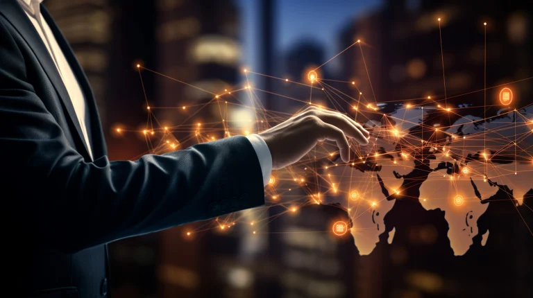 Türk franchise markalarının global pazarlarda büyüme stratejilerini ve sürdürülebilir başarı yolculuğunu simgeleyen görsel.