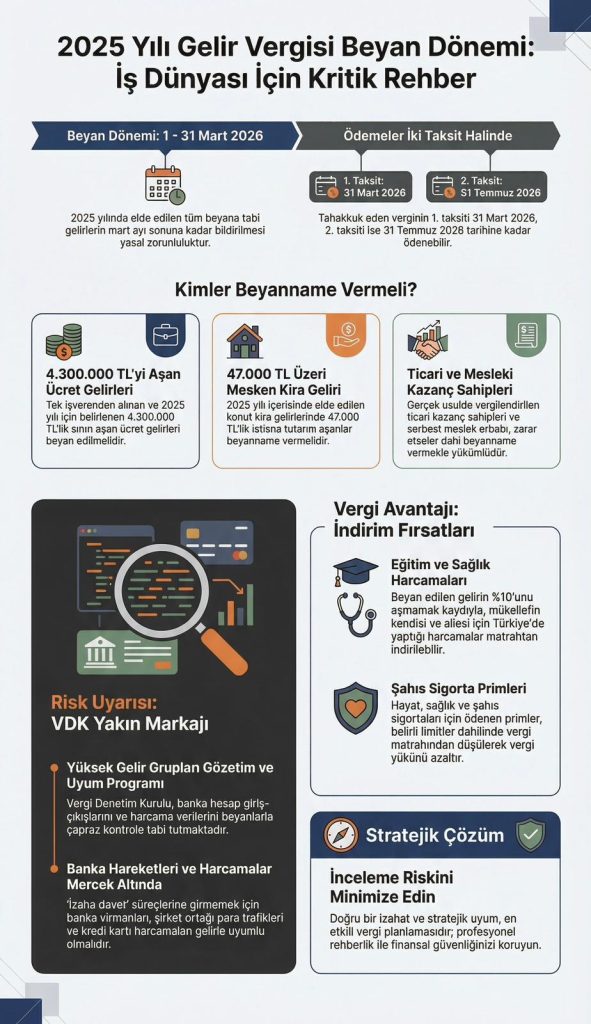 2025 Yili Gelir Vergisi Beyannamesi