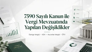 7590 sayılı Kanun ile Damga Vergisi KDV Kurumlar Vergisi ve ÖTV değişiklikleri