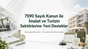 İmalat ve Turizm Sektörlerine Yeni Destekler