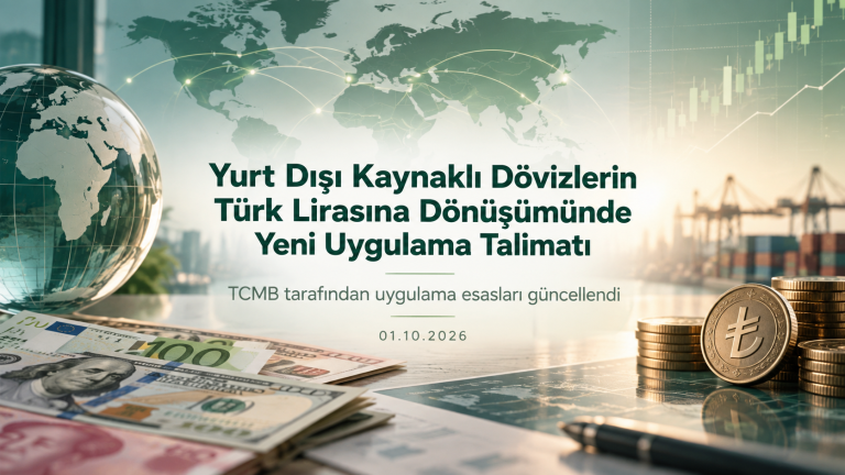 7 Yurt Dışı Kaynaklı Döviz Dönüşüm Desteğine İlişkin Yeni Uygulama Talimatı Yayımlandı TCMB yurt dışı kaynaklı döviz dönüşüm desteği uygulama talimatı yayımlandı