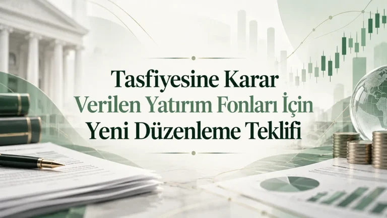 1 Tasfiyesine Karar Verilen Yatırım Fonları İçin Yeni Düzenleme Teklifi TBMM’de Tasfiyesine karar verilen yatırım fonlarına ilişkin Kanun Teklifi ve yatırımcı koruma düzenlemeleri